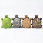 Turtle backpack harness in green, grey, tan and brown